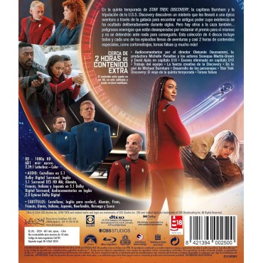 Star Trek Discovery - Temporada 5 (La Temporada Final) (Blu-ray) (4 discos) [Blu-ray]