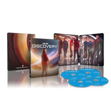 Star Trek Discovery - Temporada 5 (La Temporada Final) (Steelbook) (4 discos) [Blu-ray] (2017)