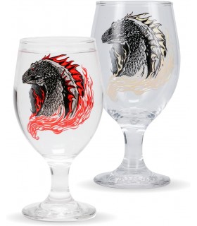Copa Decorativa Termocolora Dragón Juego De Tronos 350 mls
