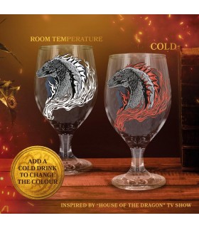 Copa Decorativa Termocolora Dragón Juego De Tronos 350 mls