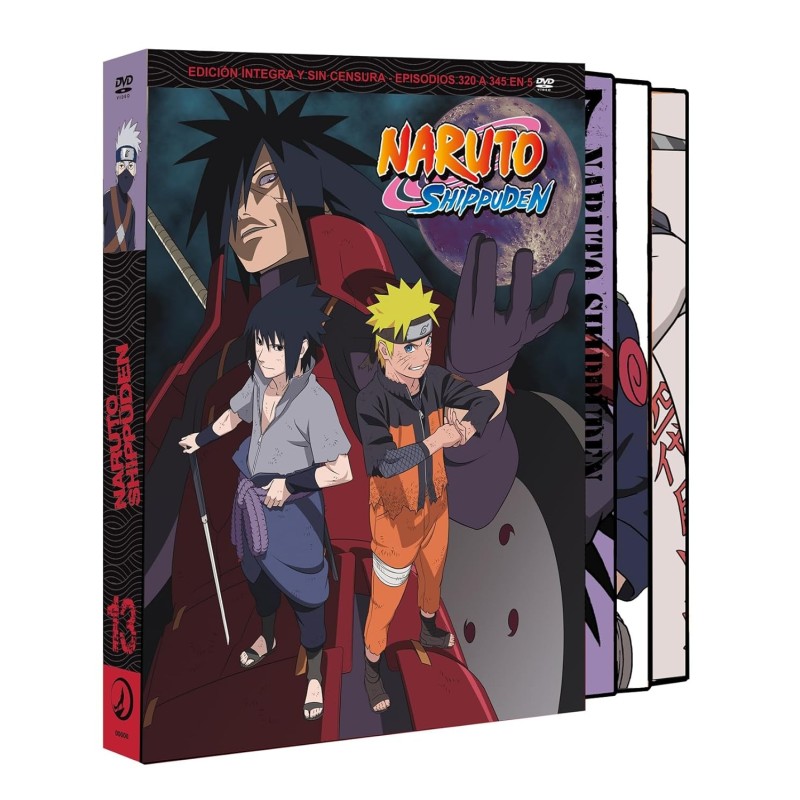 Naruto Shippuden Box13 [DVD] 320 A 345 (26 Episodios) [DVD]