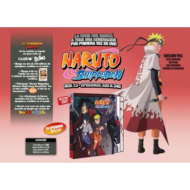 Naruto Shippuden Box13 [DVD] 320 A 345 (26 Episodios) [DVD]