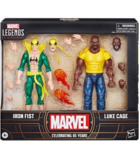 Set Figuras Iron Fist & Luke Cage Marvel Legends Articuladas 15 cms