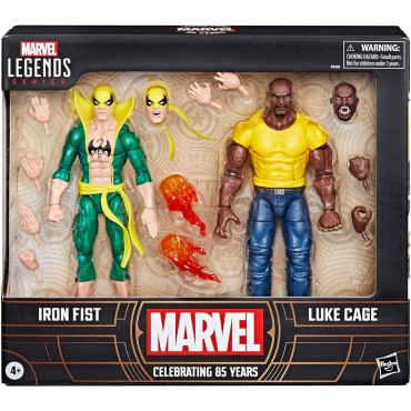 Set Figuras Iron Fist & Luke Cage Marvel Legends Articuladas 15 cms