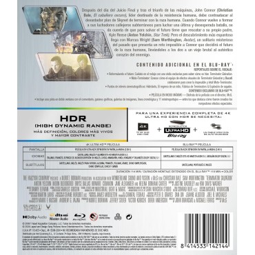 Terminator Salvation (Edición 2024) [Blu-ray] (2009) Terminator Salvation: The Future Begins (Terminator 4)
