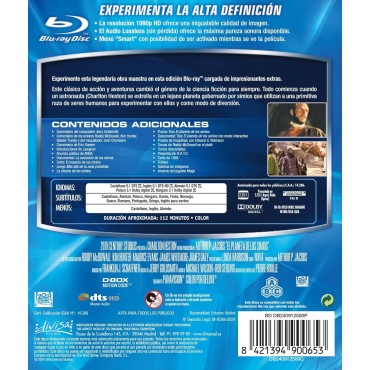 El Planeta de los Simios (1968) [Blu-ray] (1968) Planet of the Apes