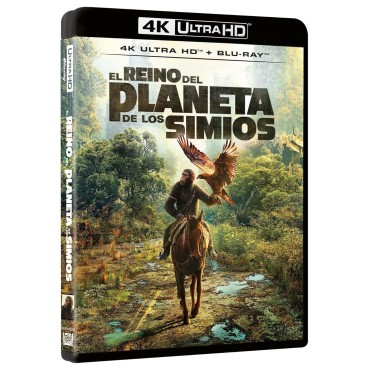 El Reino Del Planeta De Los Simios [4K UHD, Blu-ray] (2024) Kingdom of the Planet of the Apes