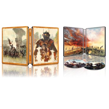 El Reino del Planeta de los Simios (Steelbook) [4K UHD+Blu-ray] (2024) Kingdom of the Planet of the Apes