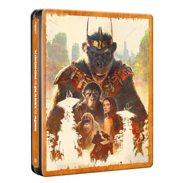 El Reino del Planeta de los Simios (Steelbook) [4K UHD, Blu-ray] (2024) Kingdom of the Planet of the Apes
