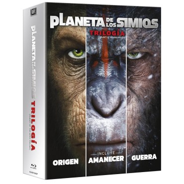 El Planeta de los Simios (Trilogía) [4K UHD, Blu-ray] Planet of the Apes