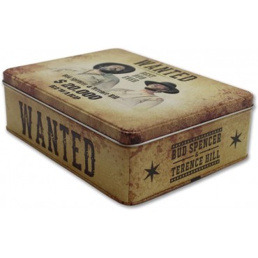 Lata De Metal Bud Spencer & Terence Hill Wanted 