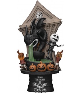 Figura The King Of Halloween Pesadilla Antes De Navidad Disney D Stage Diorama 16 cms
