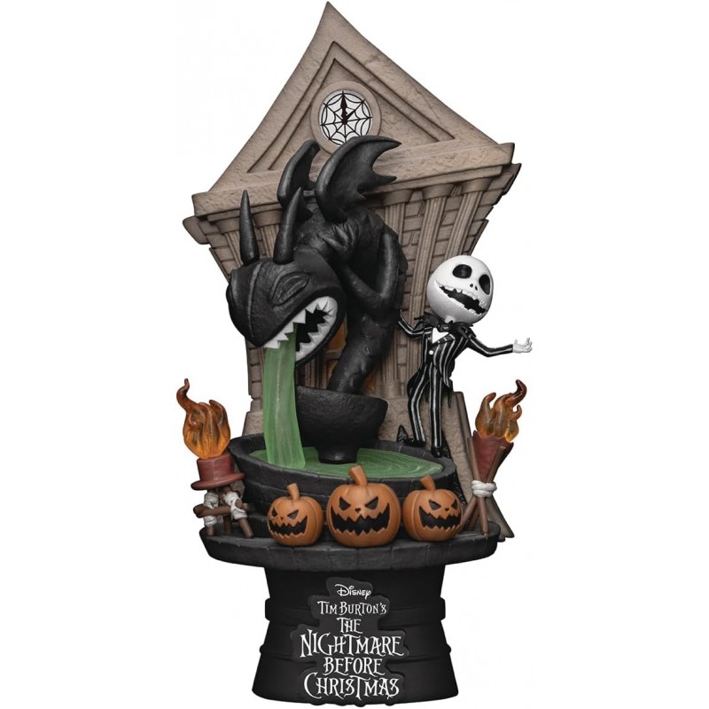 Figura The King Of Halloween Pesadilla Antes De Navidad Disney D Stage Diorama 16 cms