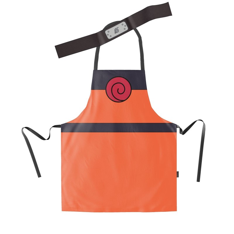 Delantal y Hachimaki Naruto Shippuden 