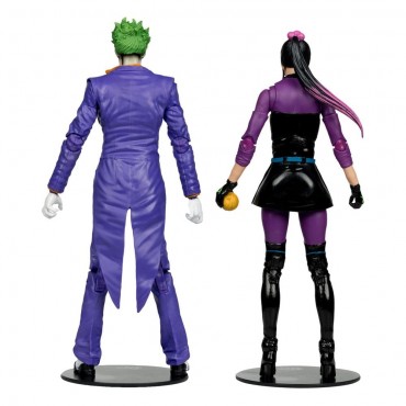 Set Figuras The Joker & Punchline DC Multiverse Articuladas 18 cms