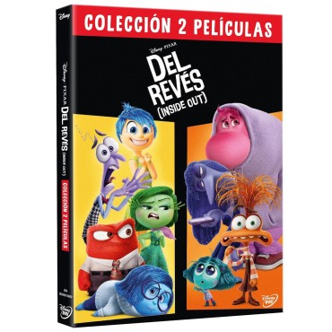 Del Revés 1 + Del Revés 2 [DVD] (2015, 2024) Inside Out 1 + Inside Out 2