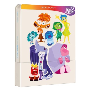 Del Revés 2 (Steelbook) [Blu-ray] (2024) Inside Out 2