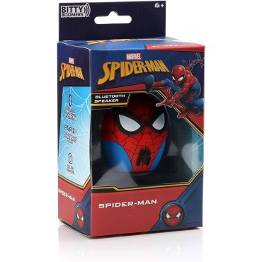 Mini Altavoz Spiderman  Bitty Boomers Bluetooth 5 cm