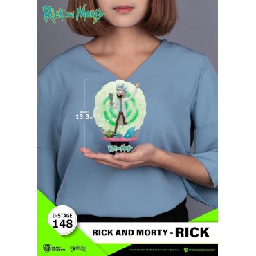 Figura Rick Diorama PVC Rick And Morty D-Stage 148 14 cm