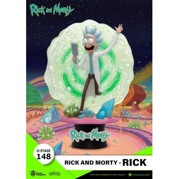 Figura Rick Diorama PVC Rick And Morty D-Stage 148 14 cm