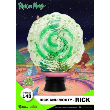 Figura Rick Diorama PVC Rick And Morty D-Stage 148 14 cm