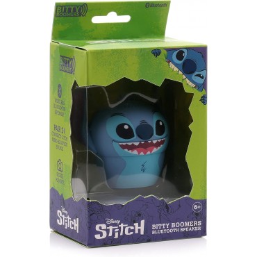 Mini Altavoz Stitch Bitty Boomers Bluetooth 5 cm