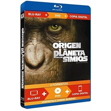 Rise of the Planeta of the Apes [Blu-ray]