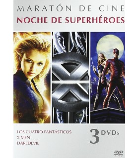 Los 4 Fantásticos + X Men + Daredevil [DVD] (2005, 2000, 2003) Fantastic Four + X Men + Daredevil