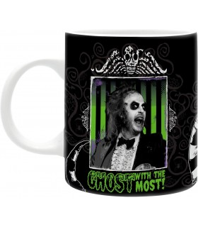 Taza Beetlejuice 1988 Cerámica 320 mls