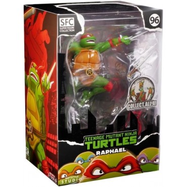 Figura Raphael TMNT Las Tortugas Ninja Super Figure Collection 21 cms
