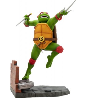 Figura Raphael TMNT Las Tortugas Ninja Super Figure Collection 21 cms