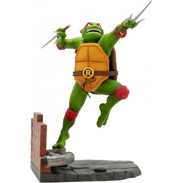 Figura Raphael TMNT Las Tortugas Ninja Super Figure Collection 21 cms