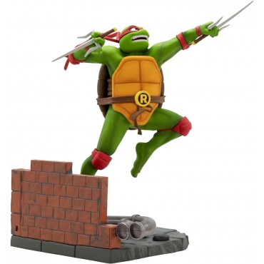 Figura Raphael TMNT Las Tortugas Ninja Super Figure Collection 21 cms