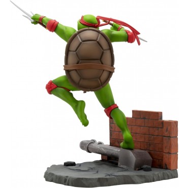 Figura Raphael TMNT Las Tortugas Ninja Super Figure Collection 21 cms