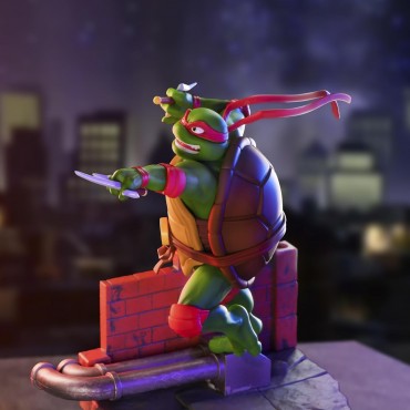 Figura Raphael TMNT Las Tortugas Ninja Super Figure Collection 21 cms