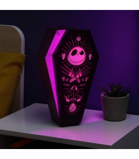 Lámpara 3D Ataúd Pesadilla Antes De Navidad Disney