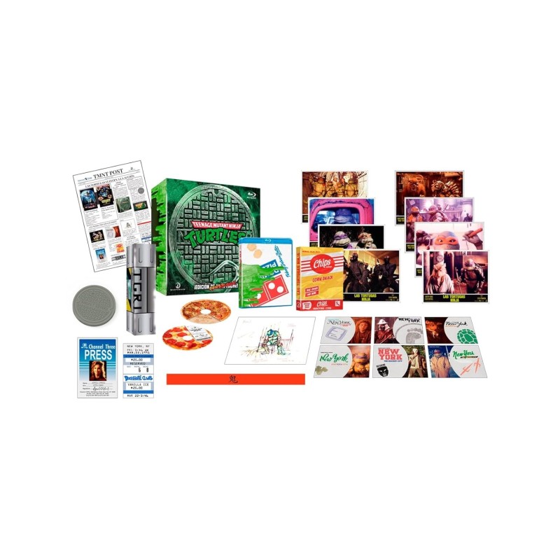 Teenage Mutant Ninja Turtles. Edición Cowabunga. [Blu-ray] (1990)