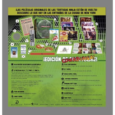 Teenage Mutant Ninja Turtles. Edición Cowabunga. [Blu-ray] (1990)