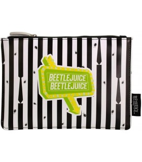Estuche Neceser Rectangular Beetlejuice 22 x 15,5 cms