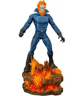Figura Ghost Rider El Motorista Fantasma Marvel Select Articulada 18 cms