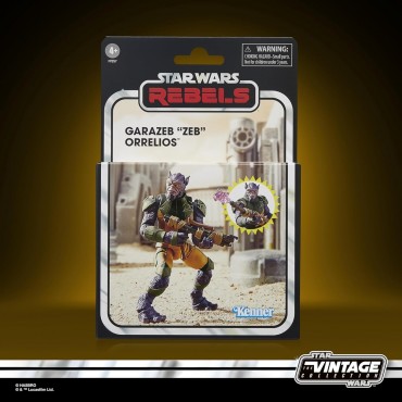 Figura Garazeb Zeb Orrelios Star Wars Rebels Articulada 9,5 cms