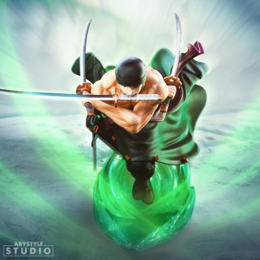 Figura Zoro One Piece Estatua 18 cms