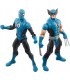 Set Figuras Wolverine & Spider-Man Fantastic Four Marvel Legends Los Cuatro Fantásticos Articuladas 15 cms