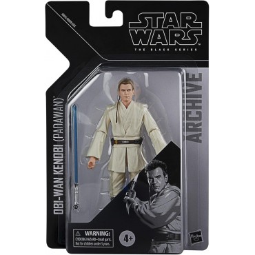 Figura Obi Wan Kenobi Padawan Star Wars Black Series Articulada 15 cms