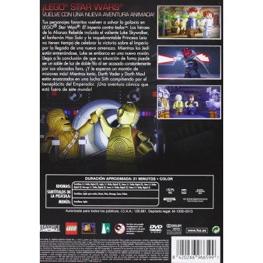 Star Wars Lego: El Imperio Contra Todos [DVD] (2012) Lego Star Wars: The Empire Strikes Out