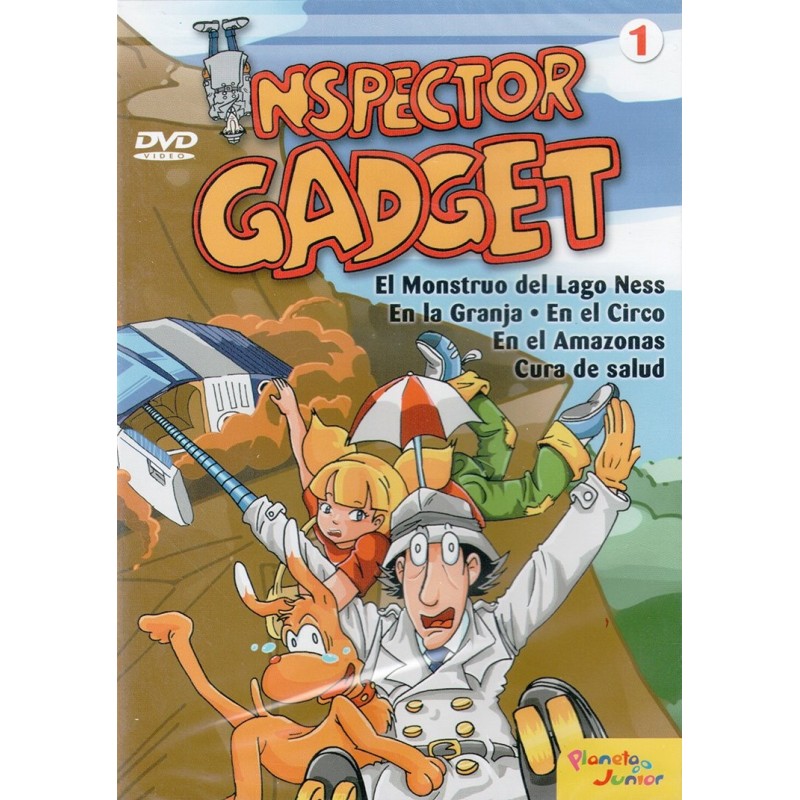 INSPECTOR GADGET 1 EL MOSTRUO DEL LAGO NESS + 4 EPISODIOS [DVD]
