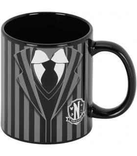 Taza Uniforme Wednesday Cerámica 380 mls