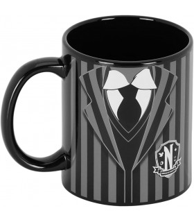 Taza Uniforme Wednesday Cerámica 380 mls