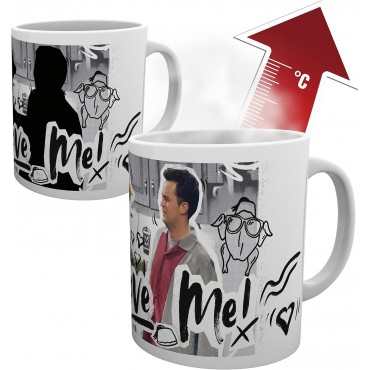 Taza Térmica You Love Me! Friends Cerámica 320 mls