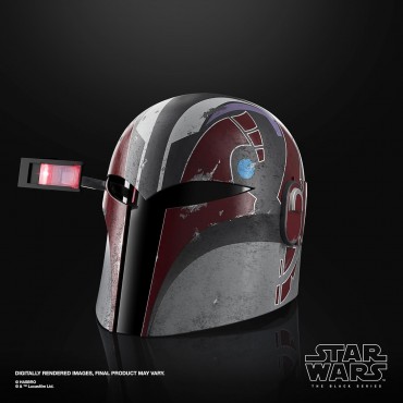 Casco Electrónico Sabine Wren The Black Series Premium Star Wars 1:1